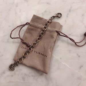 David Yurman oval link bracelet.